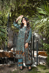 ZUHAL MFDS-i4-ZU-3P-05 Doria Lawn Three Piece