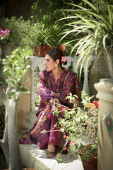 ZUHAL MFDS-i4-ZU-3P-09 Doria Lawn Three Piece