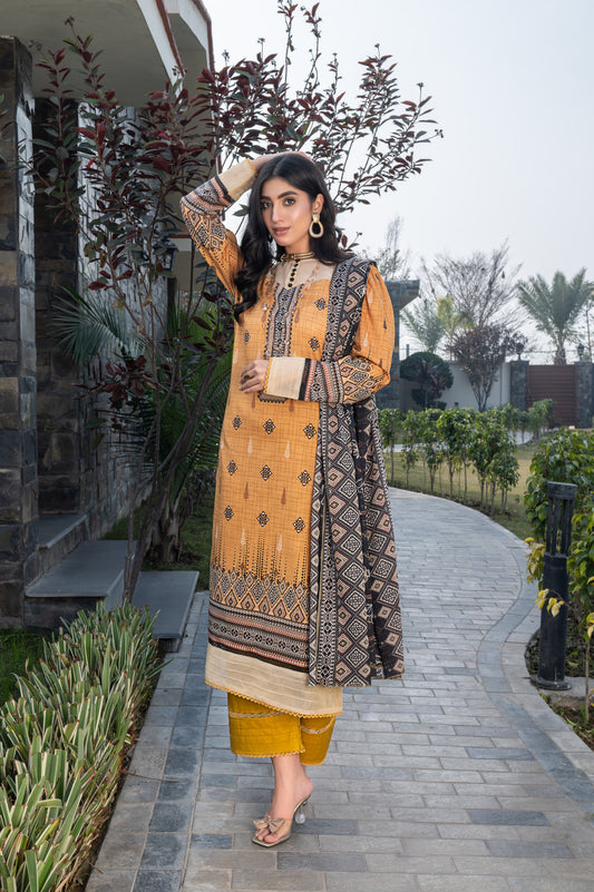 Mannat MFDS-A4-MN-02 Slub Lawn Shirt & Trouser