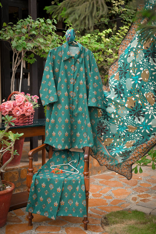GULMIT - V01 - D04 SLUB KHADDAR | 3PC