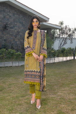 Mannat MFDS-A4-MN-04 Slub Lawn Shirt & Trouser - MURASHE
