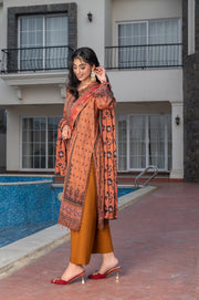 Mannat MFDS-A4-MN-03 Slub Lawn Shirt & Trouser - MURASHE