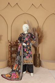 Imsha Doria Lawn 3 Piece D-04 by Murashe featuring digital printed slub lawn shirt, lawn voil dupatta and cotton trousers