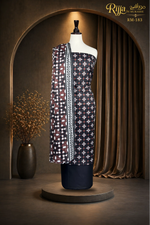 3 piece printed unstiched lawn