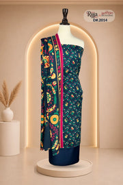 Rijja D-2014 Premium Viscose Unstitched Suit