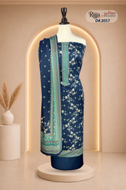 Rijja D-2017 Premium Viscose Unstitched Suit