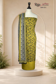Rijja RM-251 Premium Unstitched Lawn Suit
