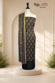 Rijja RM-259 Premium Unstitched Lawn Suit
