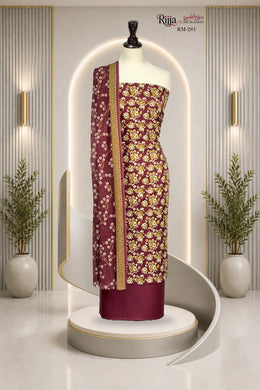 Murashe Rijja RM-281 vivid digital print lawn 3 piece unstitched suit 2026