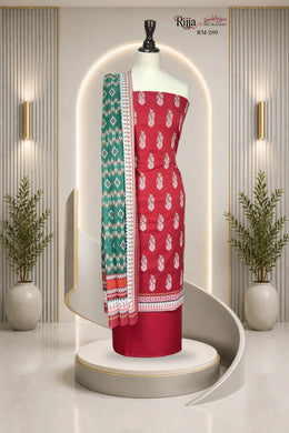 Murashe Rijja RM-289 fresh summer digital print lawn 3 piece unstitched suit 2026