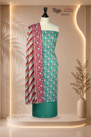 Rijja RM-291 Premium Unstitched Lawn Suit