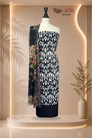 Rijja RM-292 Premium Unstitched Lawn Suit