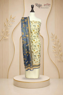 Murashe trendy 3 piece unstitched lawn