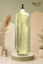 Summer lawn suit with printed dupatta