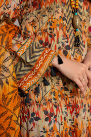 Hana MFDS-F4-HA-3P-05 Luxury Lawn Three Piece - MURASHE