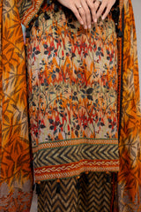 Hana MFDS-F4-HA-3P-05 Luxury Lawn Three Piece