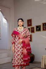 Hana MFDS-F4-HA-3P-07 Luxury Lawn Three Piece - MURASHE