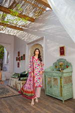 Hana MFDS-F4-HA-3P-06 Luxury Lawn Three Piece - MURASHE