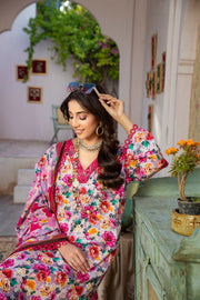 Hana MFDS-F4-HA-3P-06 Luxury Lawn Three Piece - MURASHE