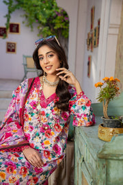 Hana MFDS-F4-HA-3P-06 Luxury Lawn Three Piece - MURASHE