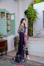 Hana MFDS-F4-HA-3P-04 Luxury Lawn Three Piece - MURASHE