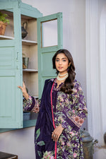 Hana MFDS-F4-HA-3P-04 Luxury Lawn Three Piece - MURASHE