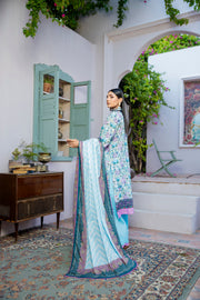 Hana MFDS-F4-HA-3P-01 Luxury Lawn Three Piece - MURASHE