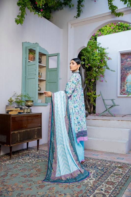 Hana MFDS-F4-HA-3P-01 Luxury Lawn Three Piece