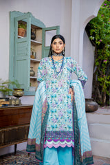 Hana MFDS-F4-HA-3P-01 Luxury Lawn Three Piece