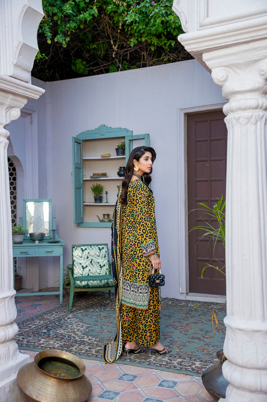 Hana MFDS-F4-HA-3P-08 Luxury Lawn Three Piece