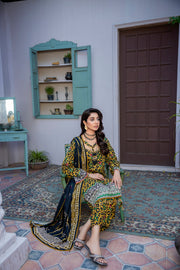 Hana MFDS-F4-HA-3P-08 Luxury Lawn Three Piece - MURASHE