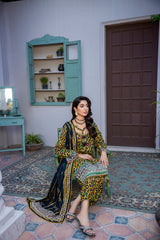 Hana MFDS-F4-HA-3P-08 Luxury Lawn Three Piece