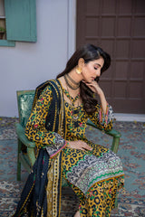 Hana MFDS-F4-HA-3P-08 Luxury Lawn Three Piece
