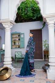 Hana MFDS-F4-HA-3P-10 Luxury Lawn Three Piece - MURASHE