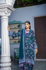 Hana MFDS-F4-HA-3P-10 Luxury Lawn Three Piece - MURASHE