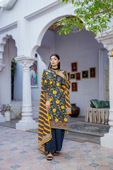 Hana MFDS-F4-HA-3P-03 Luxury Lawn Three Piece