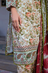 Hana MFDS-F4-HA-3P-02 Luxury Lawn Three Piece