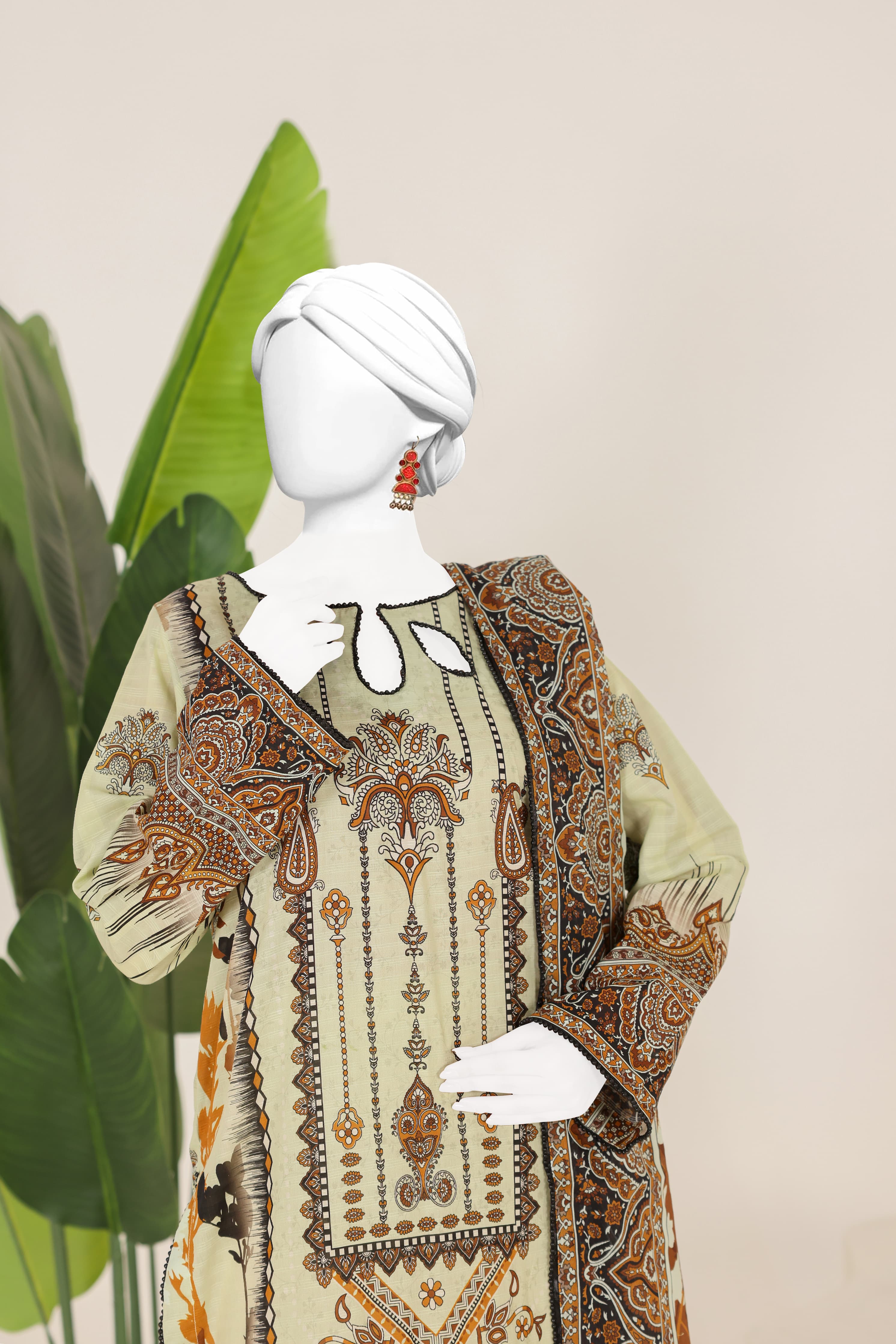 Virsa Doria Lawn 3 Piece Unstitched Suit by Murashe