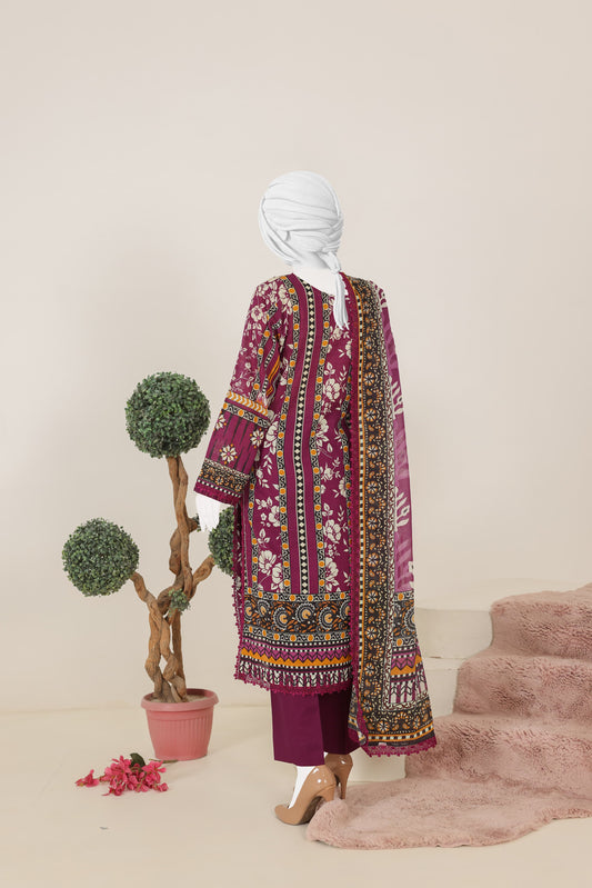 Virsa Doria Lawn 3 Piece Unstitched Suit by Murashe