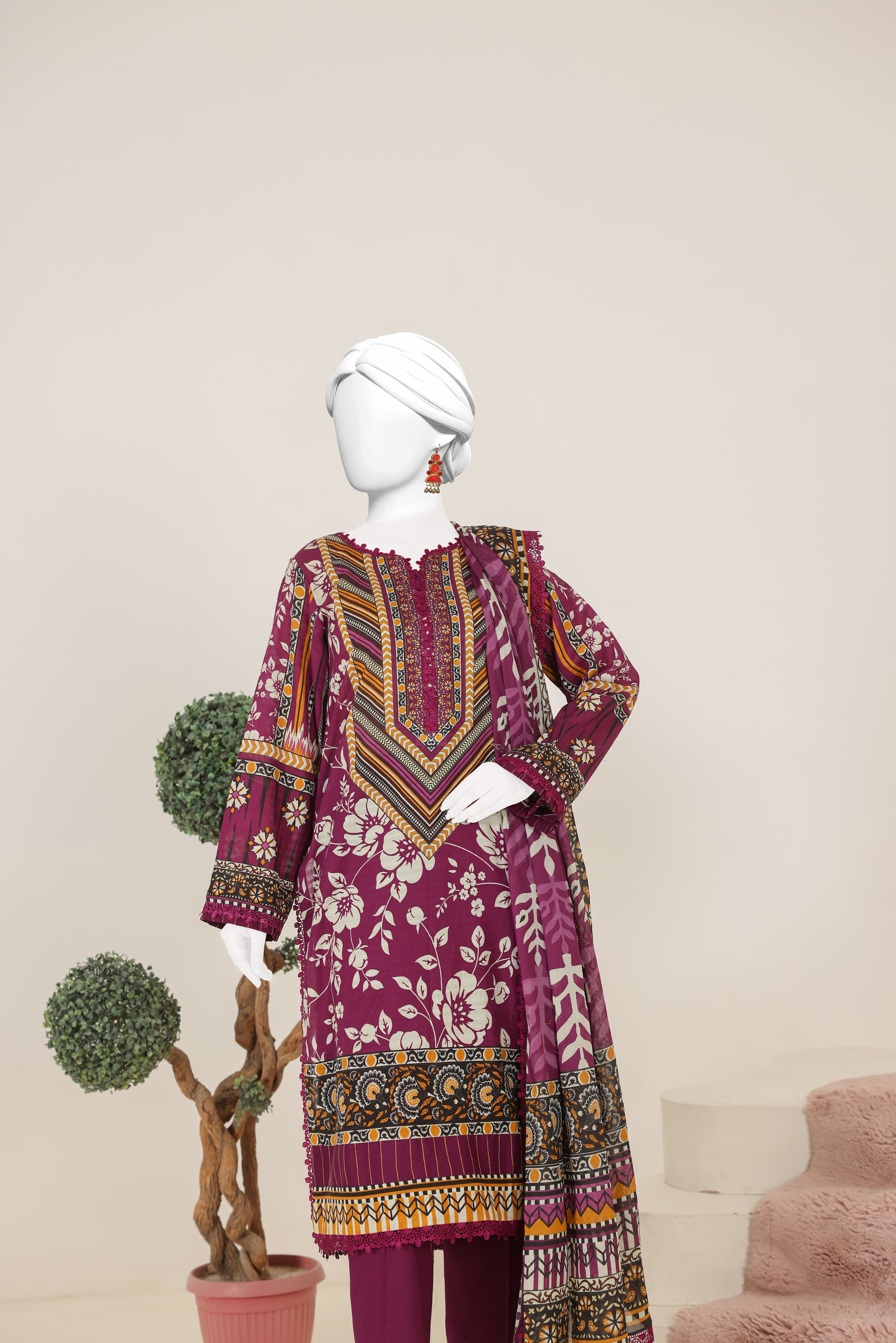 Virsa Doria Lawn 3 Piece Unstitched Suit by Murashe