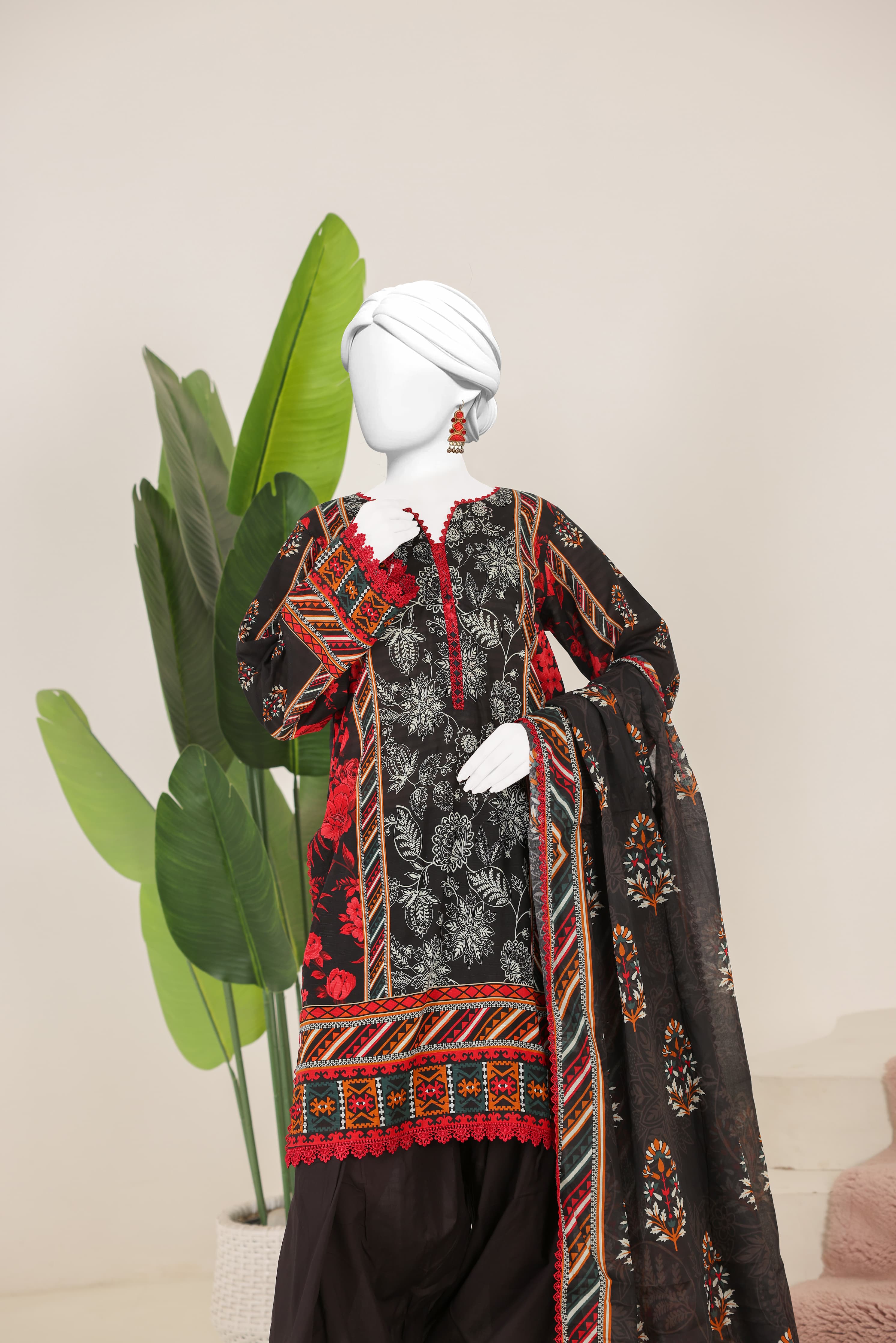 Virsa Doria Lawn 3 Piece Unstitched Suit by Murashe