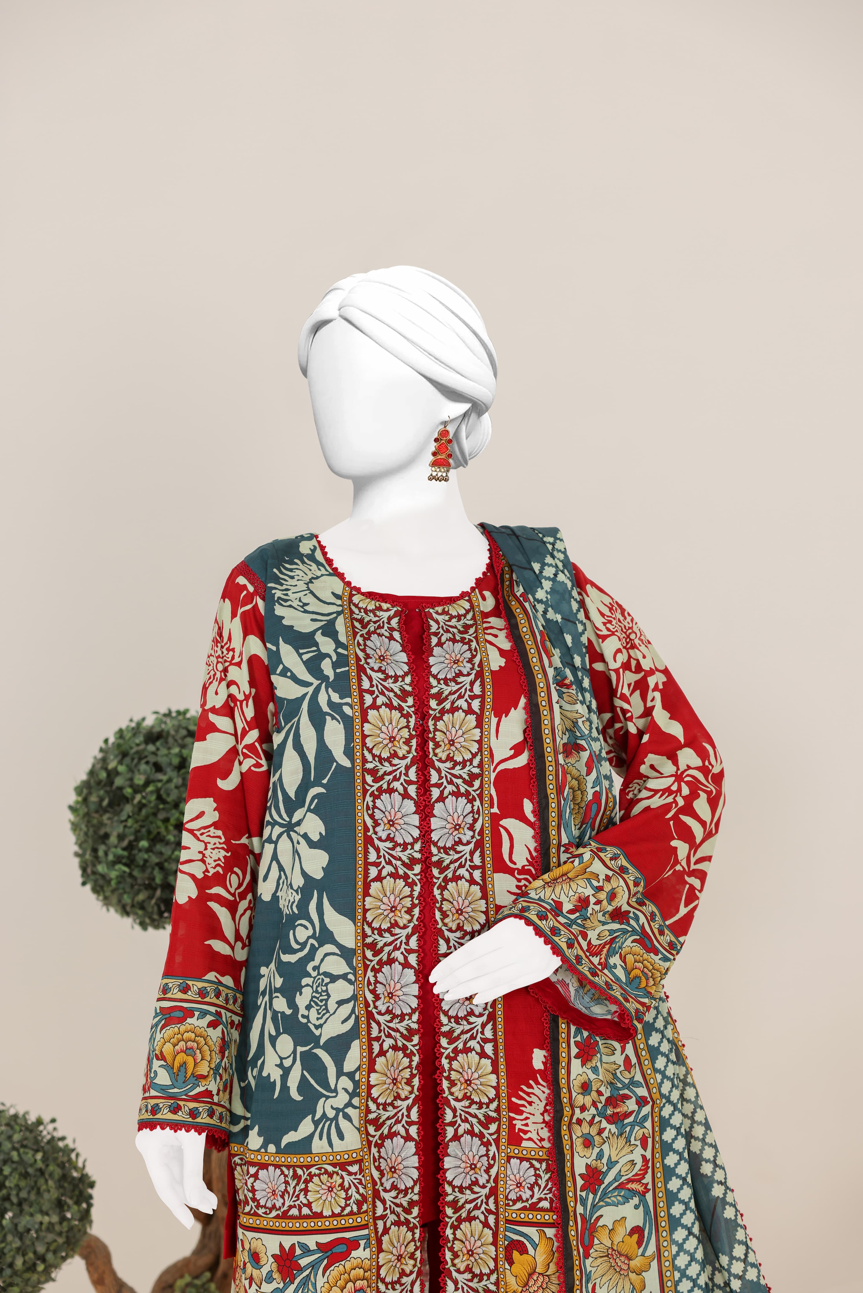 Virsa Doria Lawn 3 Piece Unstitched Suit by Murashe