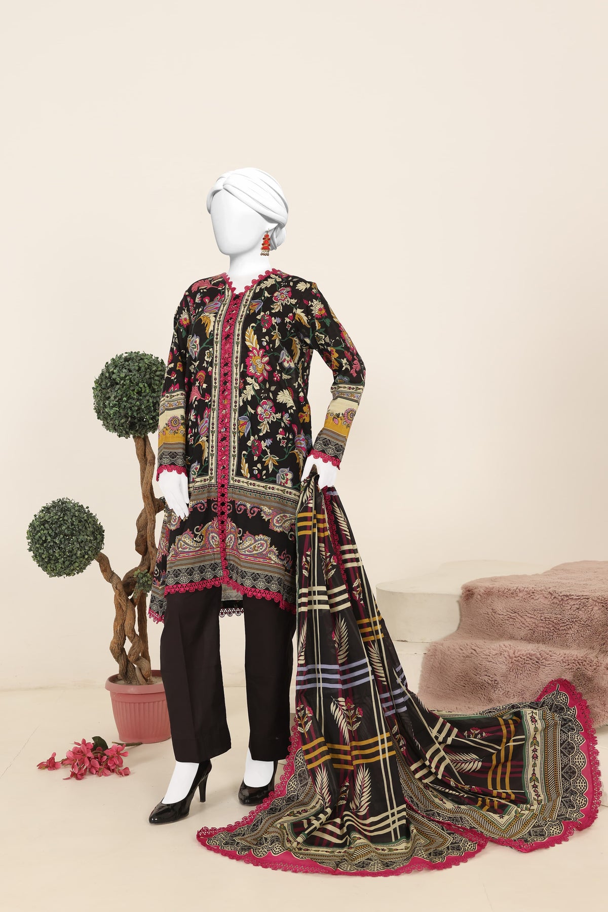 Virsa Doria Lawn 3 Piece Unstitched Suit by Murashe