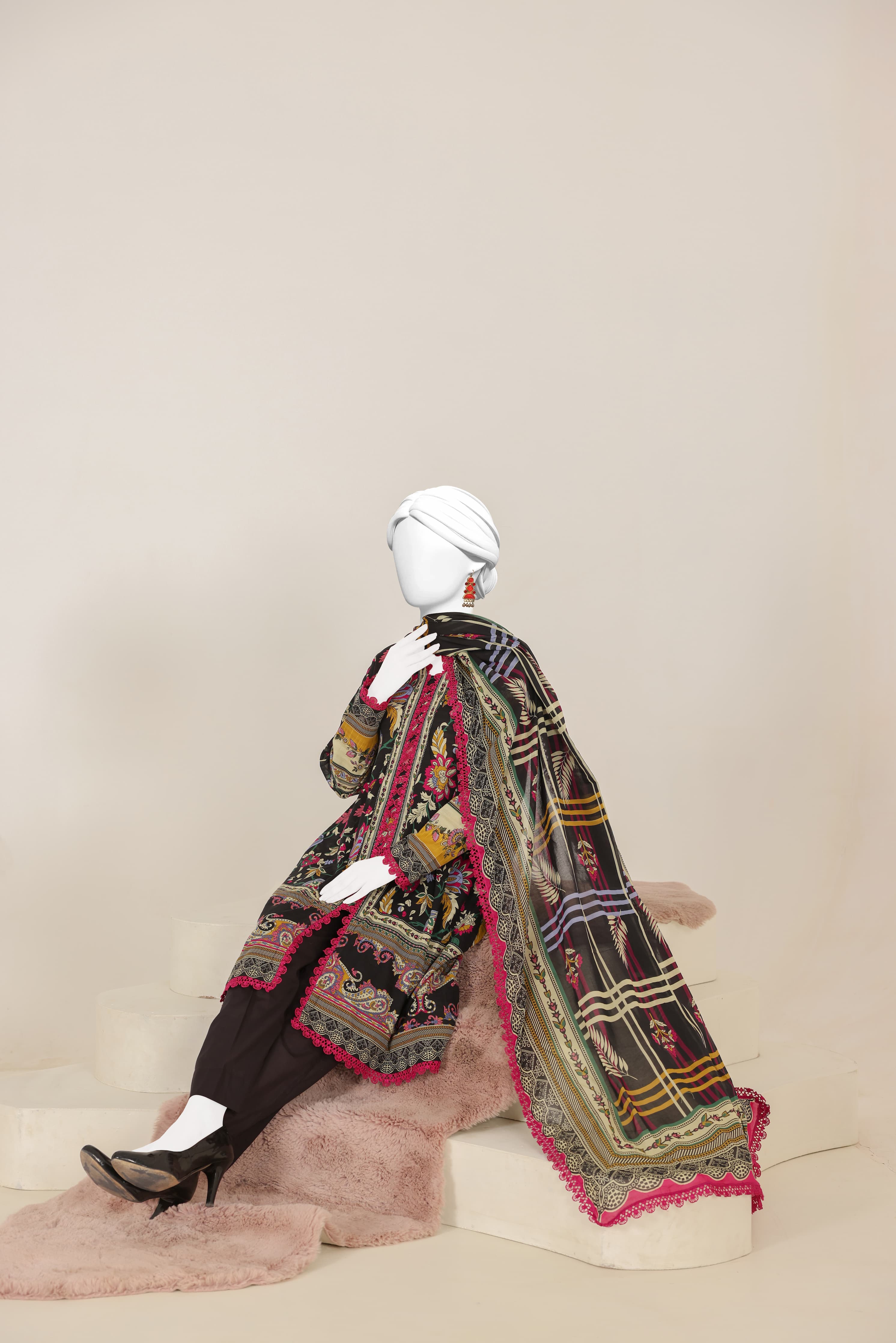 Virsa Doria Lawn 3 Piece Unstitched Suit by Murashe