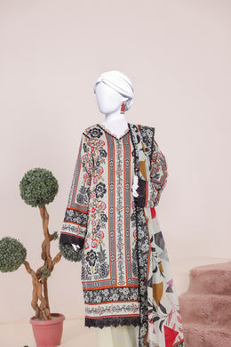 Murashe Virsa Doria Lawn D-09 digital print 3 piece unstitched suit 2026