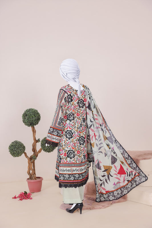 Virsa Doria Lawn 3 Piece Unstitched Suit by Murashe