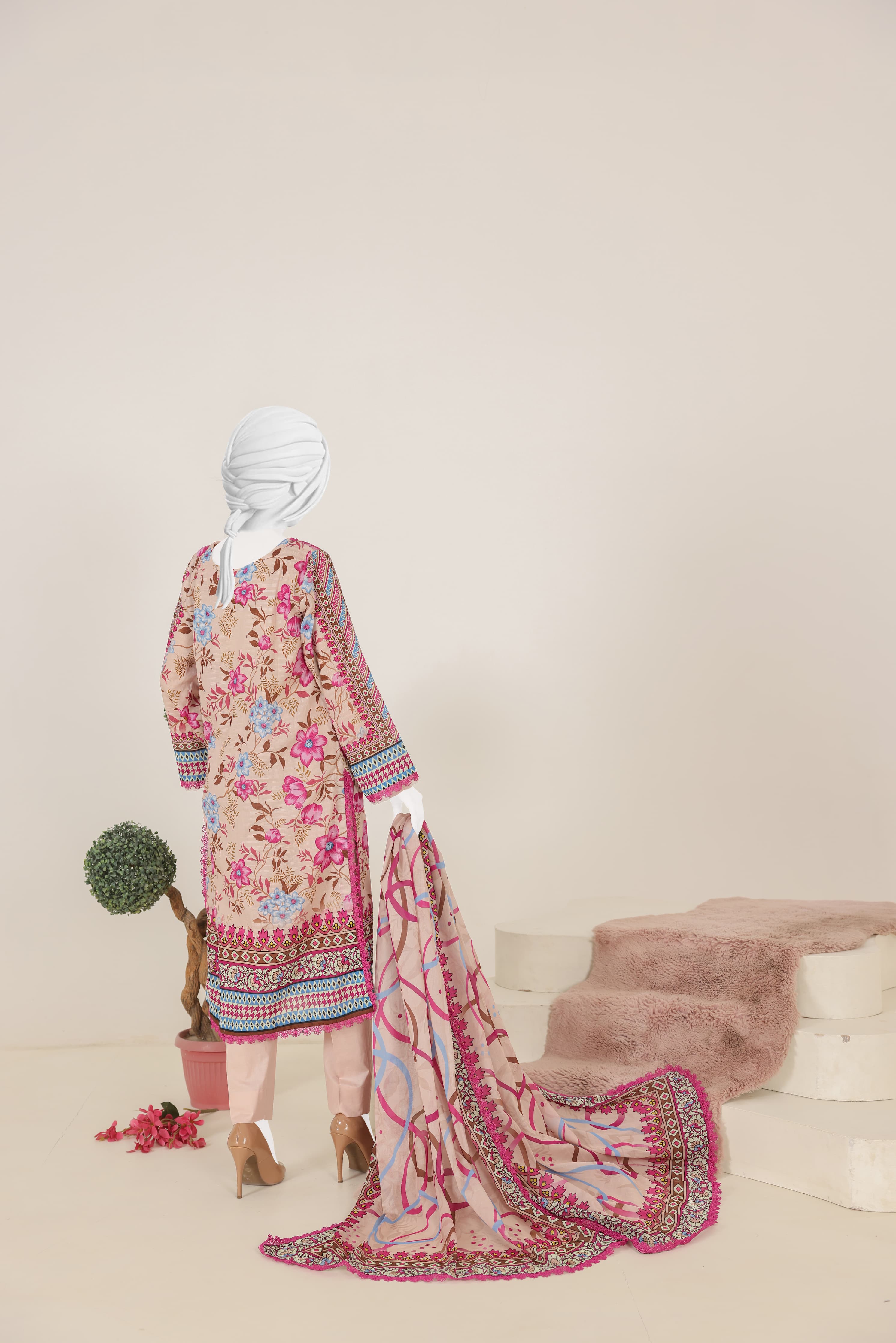 Virsa Doria Lawn 3 Piece Unstitched Suit by Murashe