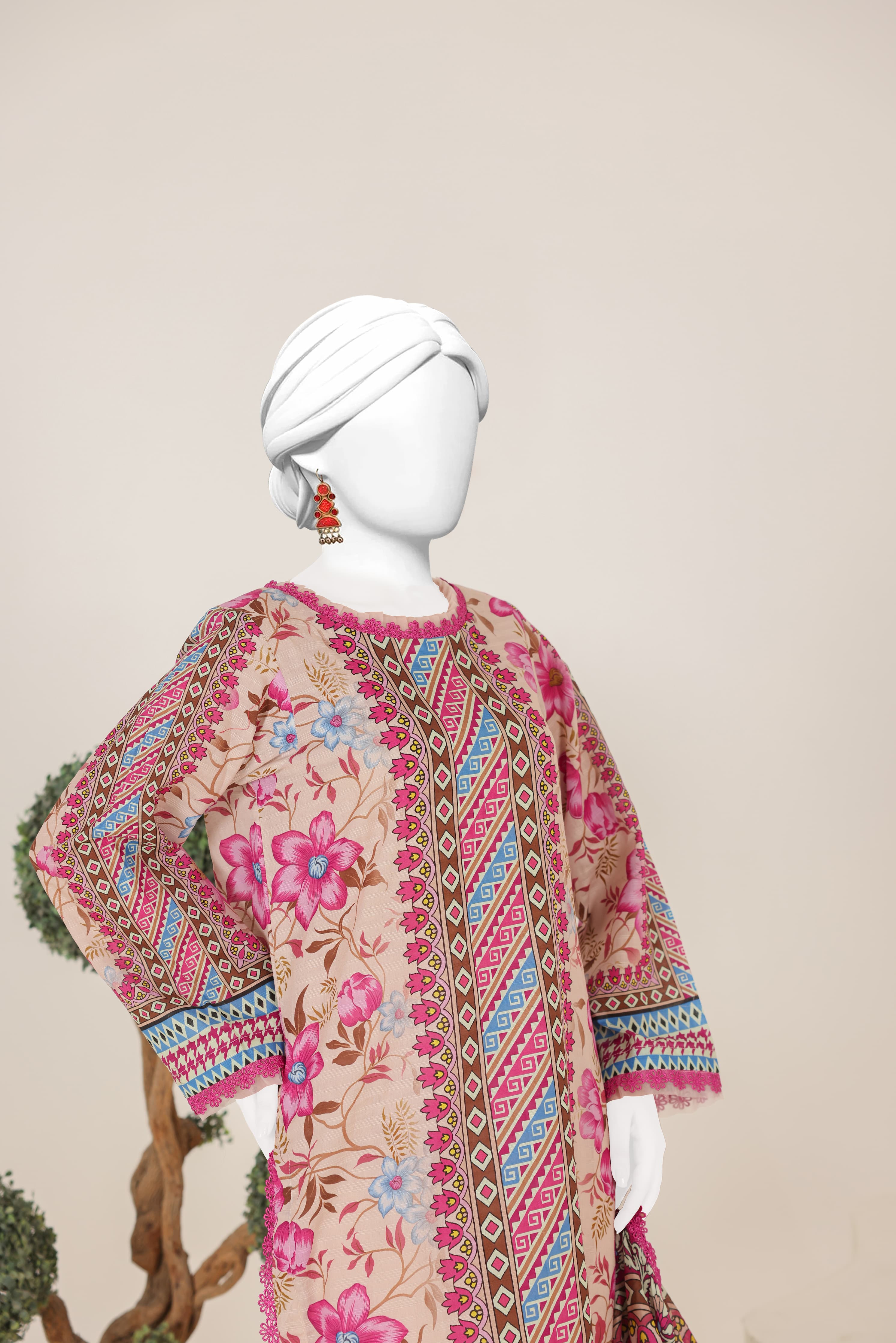 Virsa Doria Lawn 3 Piece Unstitched Suit by Murashe