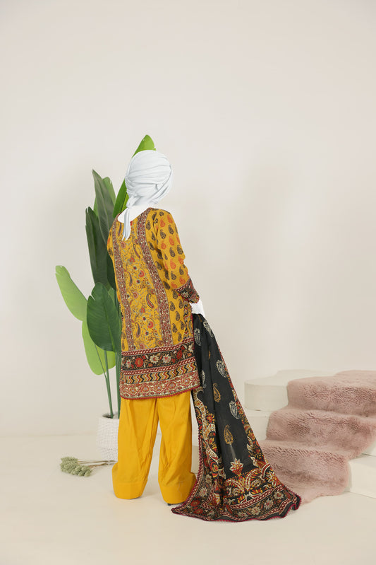Virsa Doria Lawn 3 Piece Unstitched Suit by Murashe
