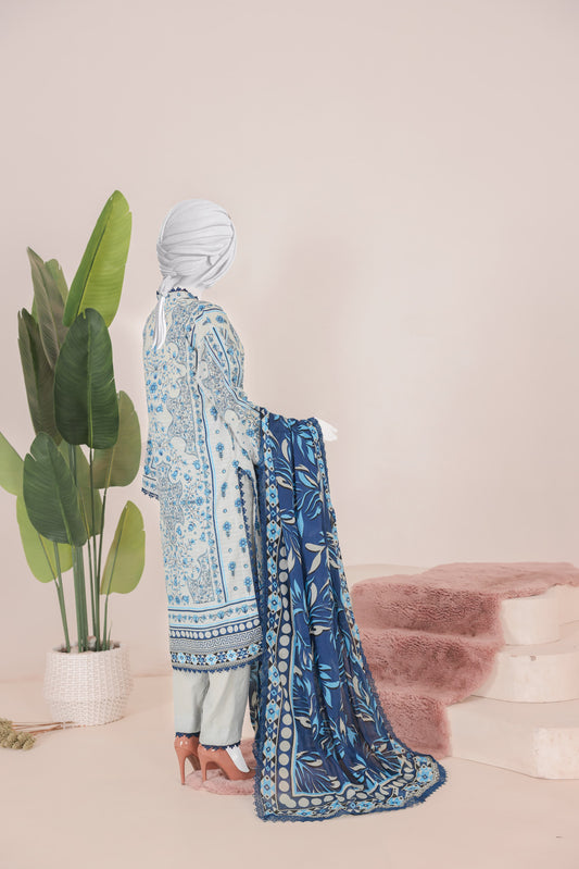 Virsa Doria Lawn 3 Piece Unstitched Suit by Murashe